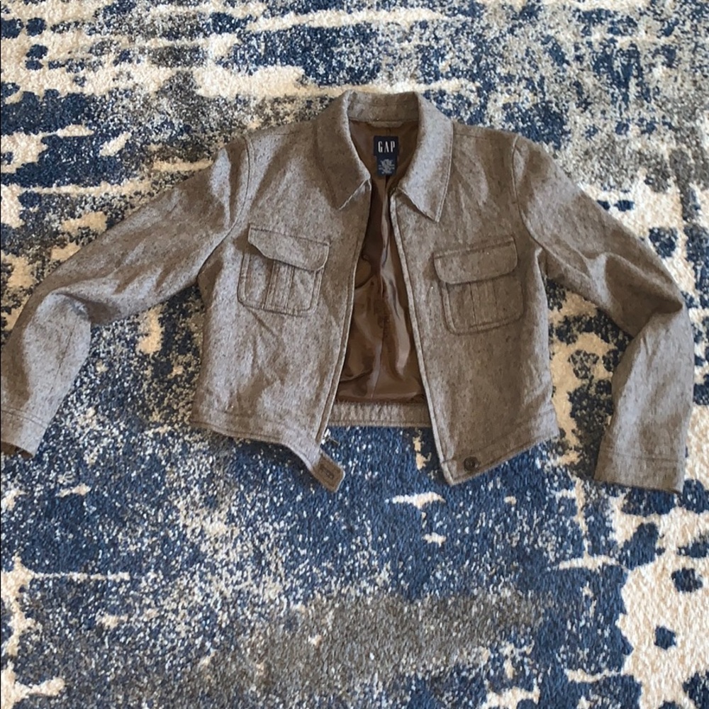 Gap crop blazer